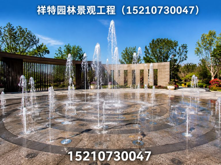 徐水区喷泉工程展示图